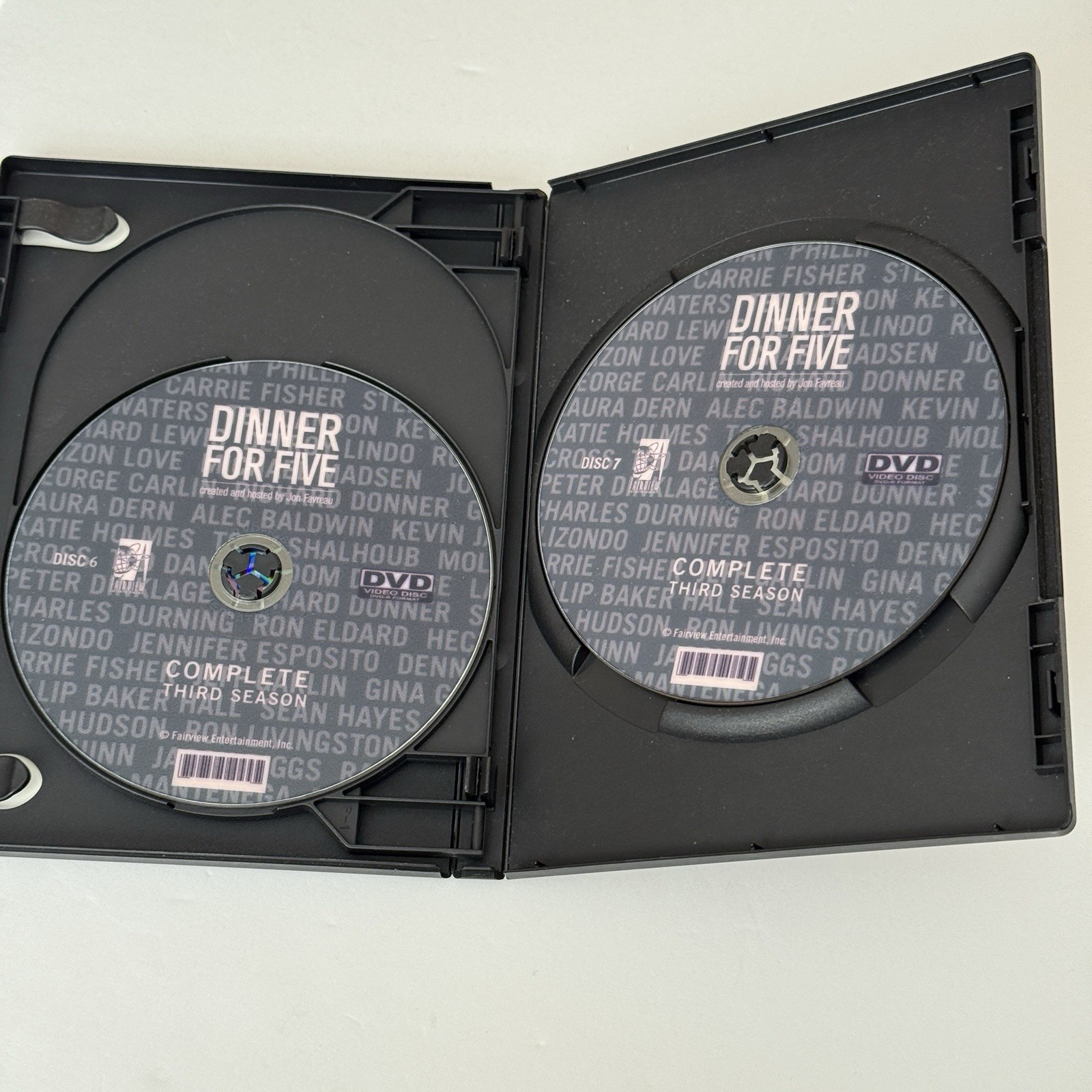 Dinner For Five Season Two 2 Hosted By Jon Favreau RARE & OOP