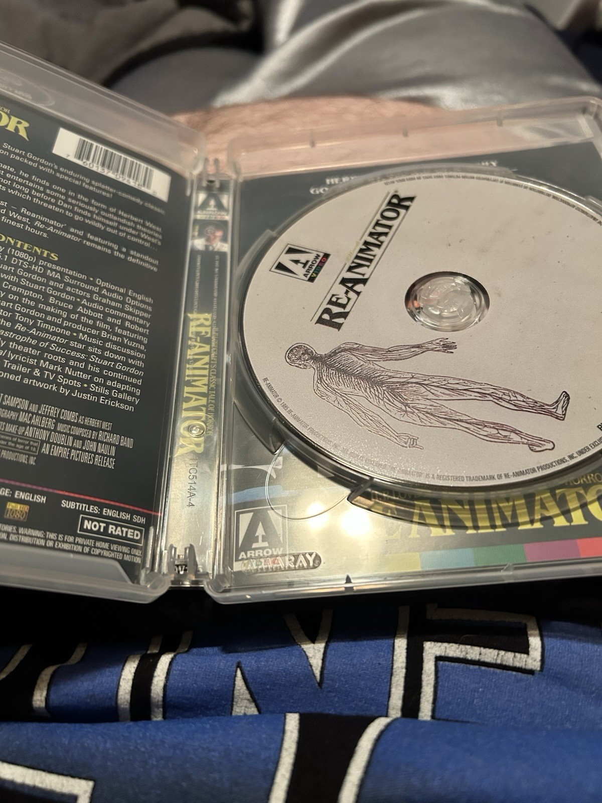 Arrow Video Re-Animator Special Edition Blu-ray Commentary NR