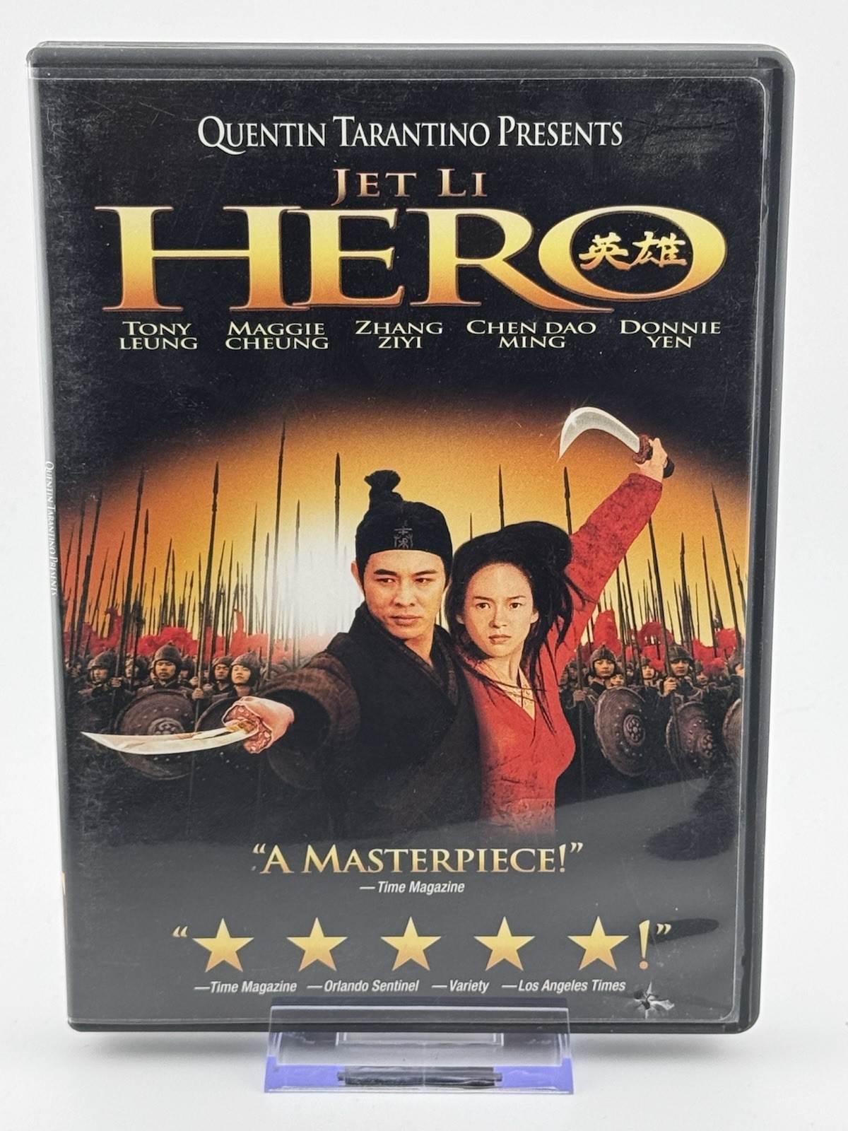 Hero : Jett Li, Quentin Tarantino Presents (DVD, 2002) Miramar
