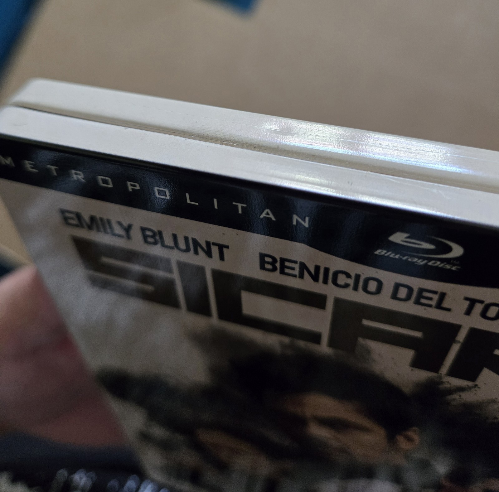Sicario Metropolitan Limited Edition Blu Ray Steelbook