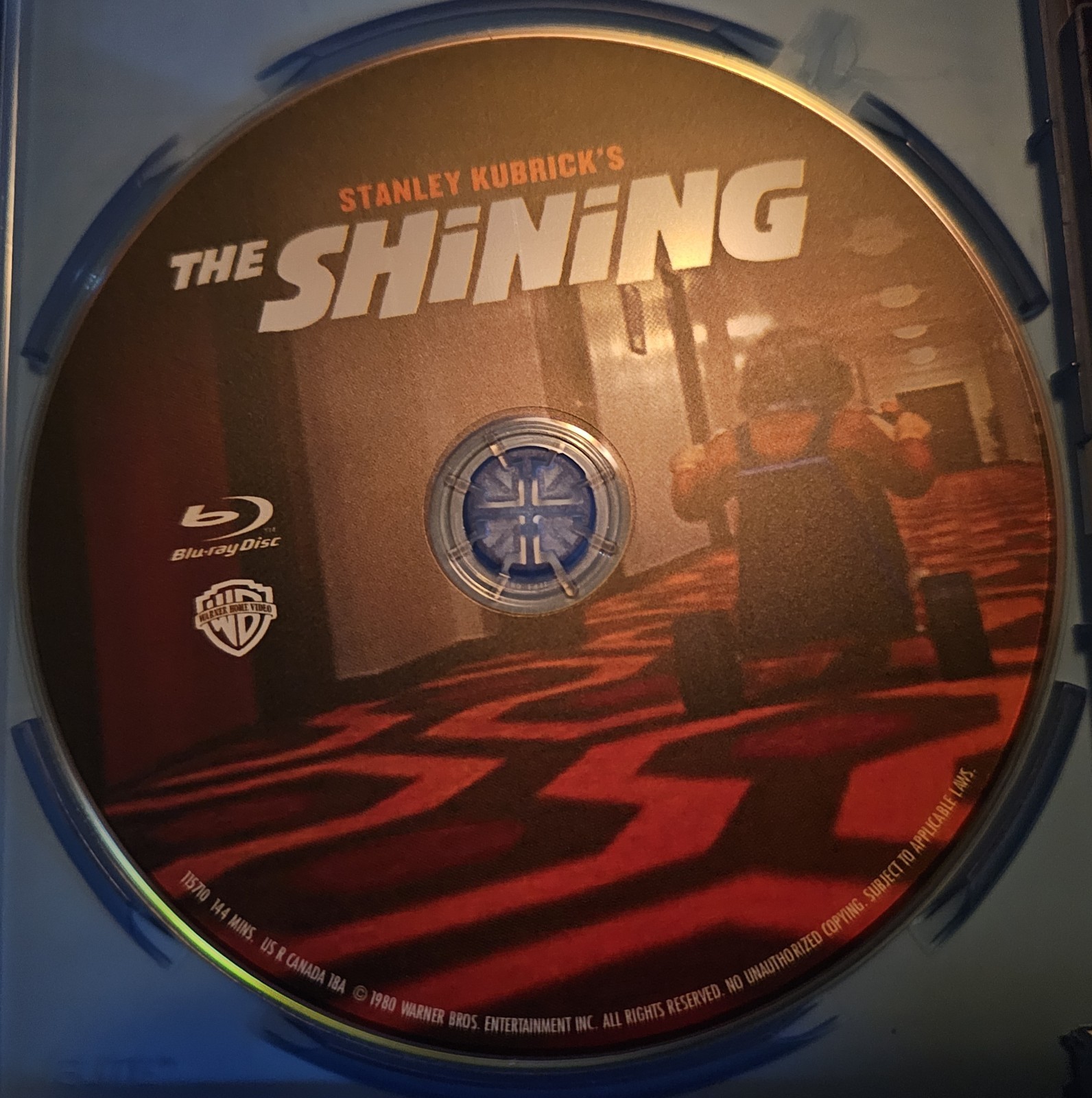 The Shining Blu-Ray DVD & T-Shirt NWT Grady Twins Horror Overlook Hotel 2XL Tall