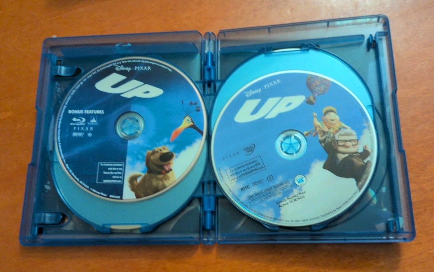 Up Blu-ray Disney Pixar Pete Docter John Lasseter Andrew Stanton Bob Peterson