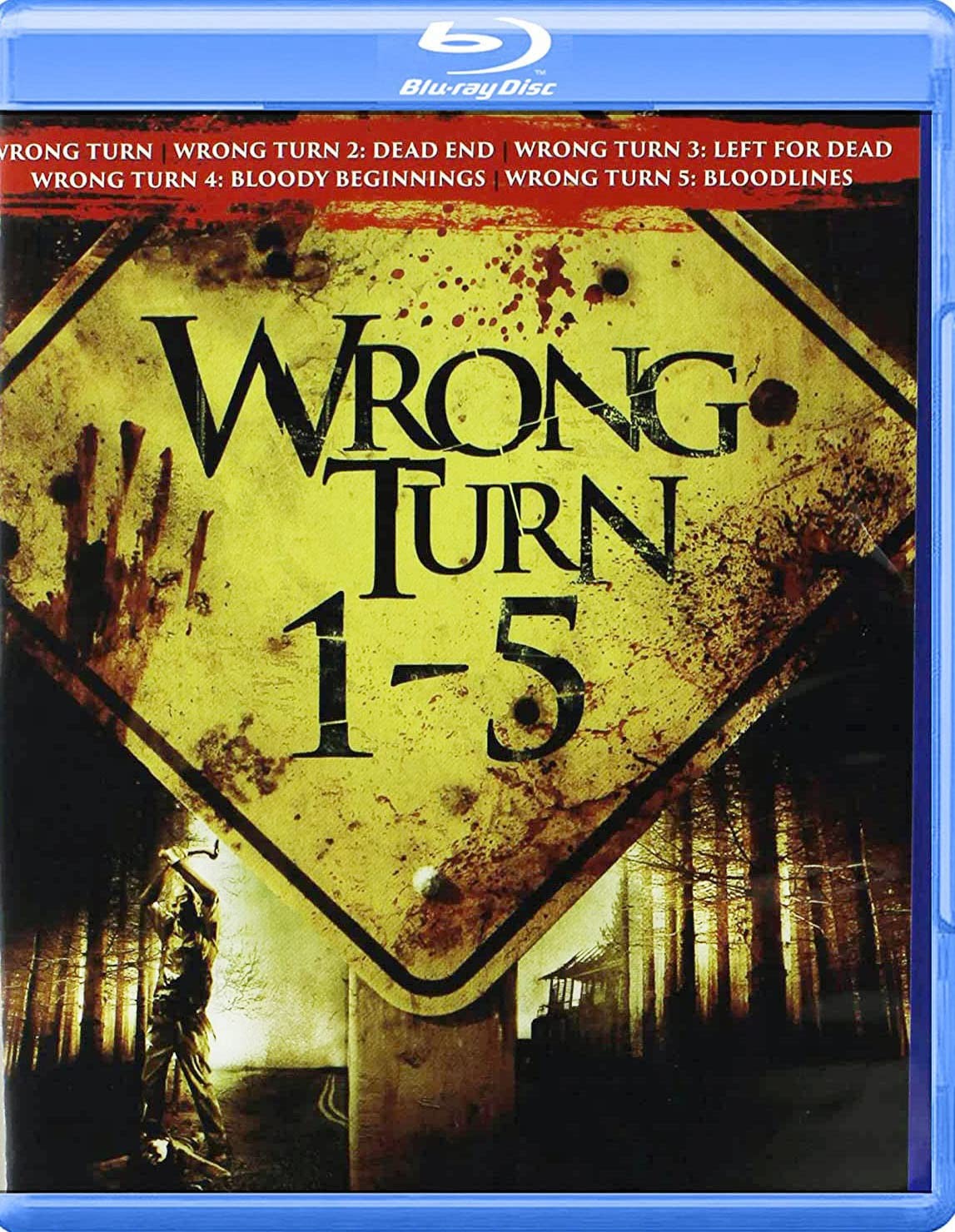 Wrong Turn 5 Movie Collection (Blu-ray) NEW