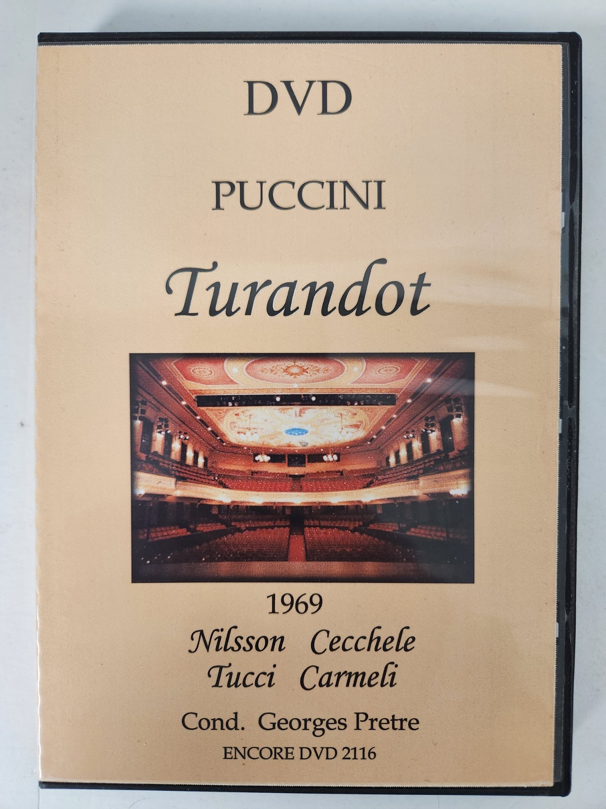 Set of 5 Encore DVDs – Puccini, Verdi, Barber, Strauss, Halevy