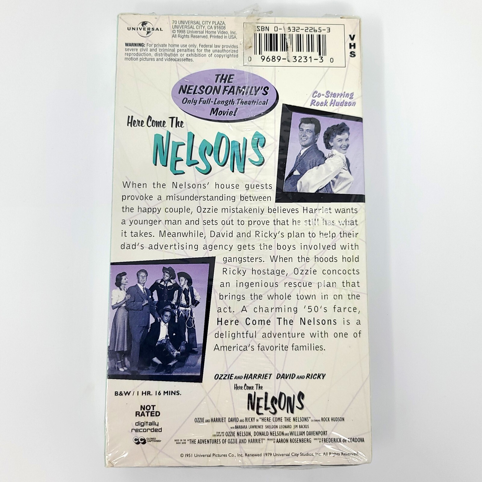 The Adventures of Ozzie and Harriet Time Life DVD + Here Come The Nelsons VHS