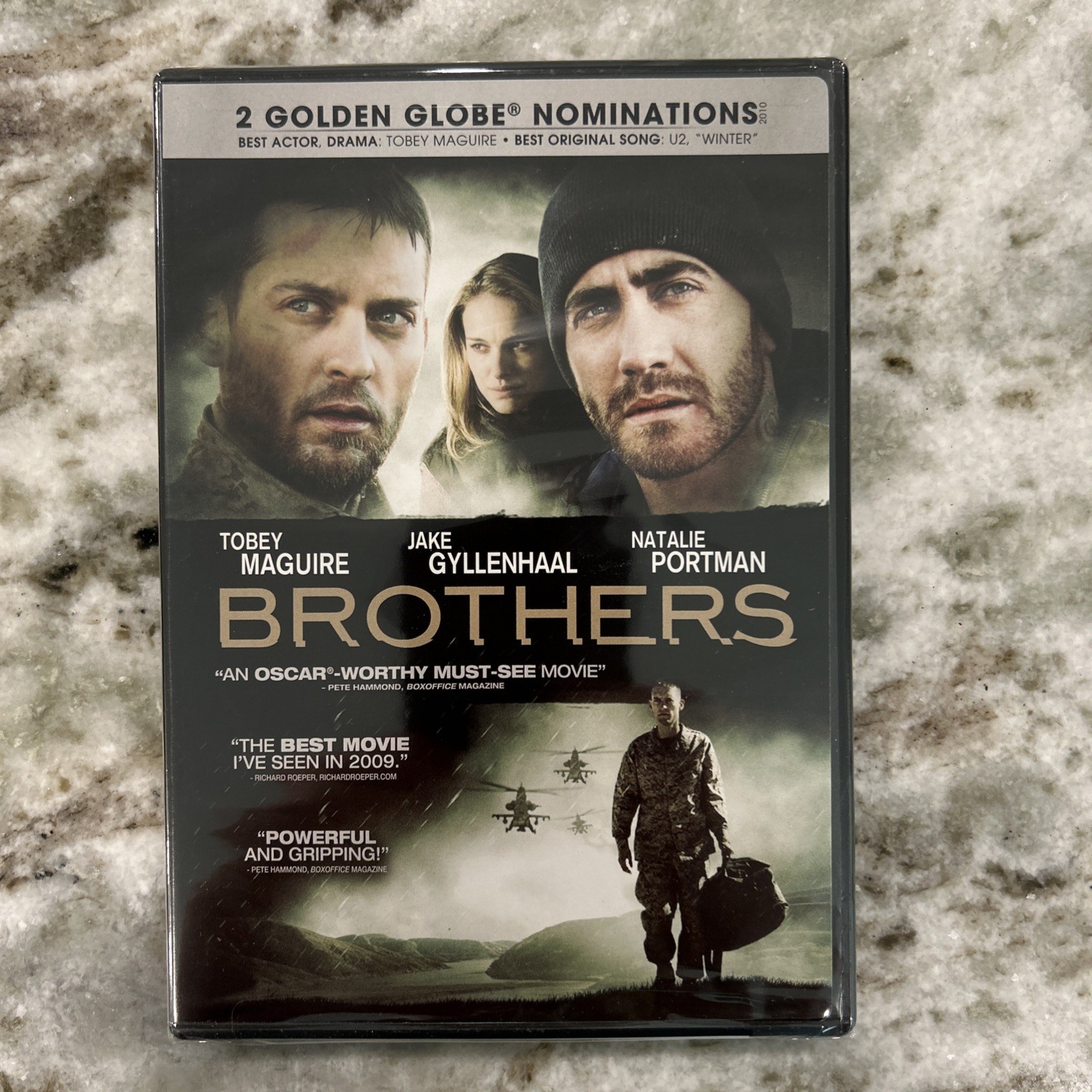 Brothers DVD, Widescreen, 2010 Tobey Maguire Natalie Portman New Factory Sealed
