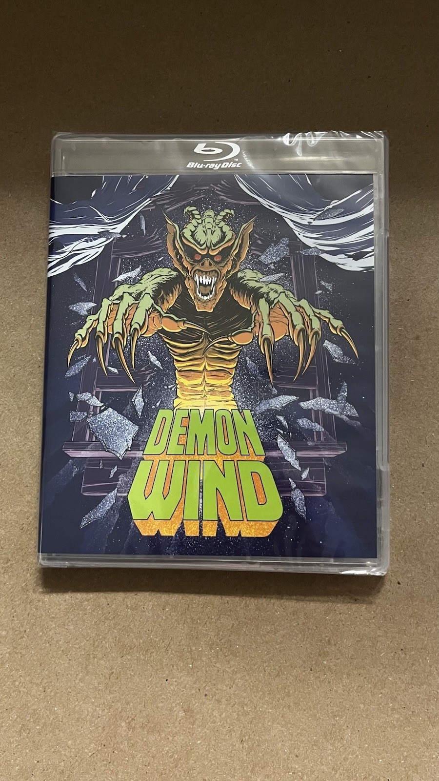 Demon Wind (1990) Blu-ray SEALED w/VSMC Lenticular Slipcover Vinegar Syndrome