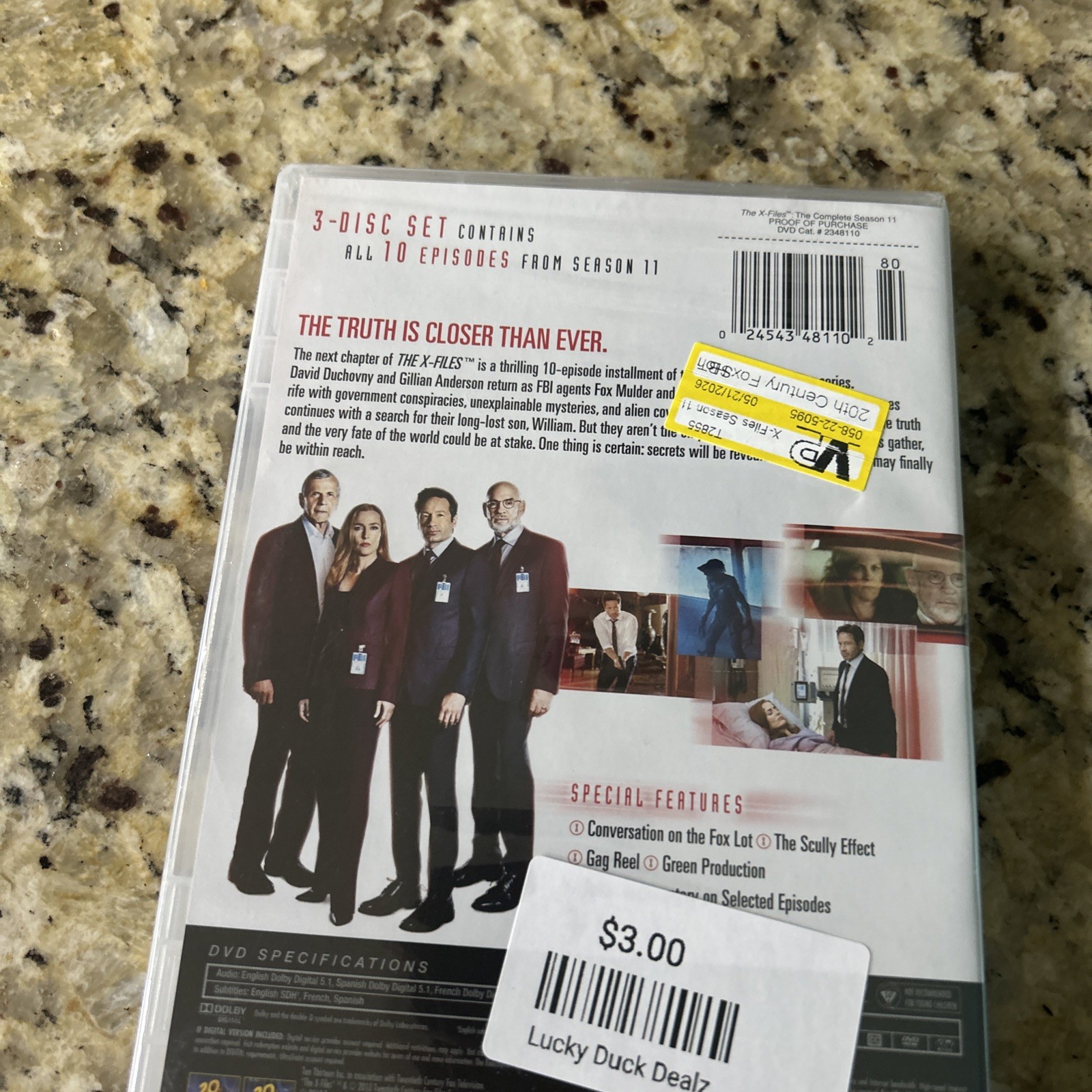 The X-Files Complete Eleventh Season 11 DVD Set Brand New And Sealed