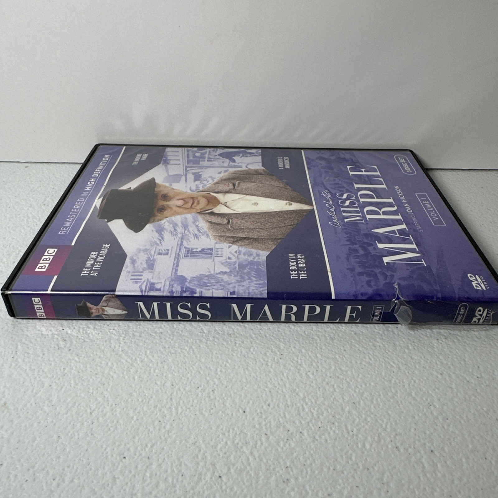 Miss Marple Remastered DVD Collection Vol 1-3 BBC Region 1