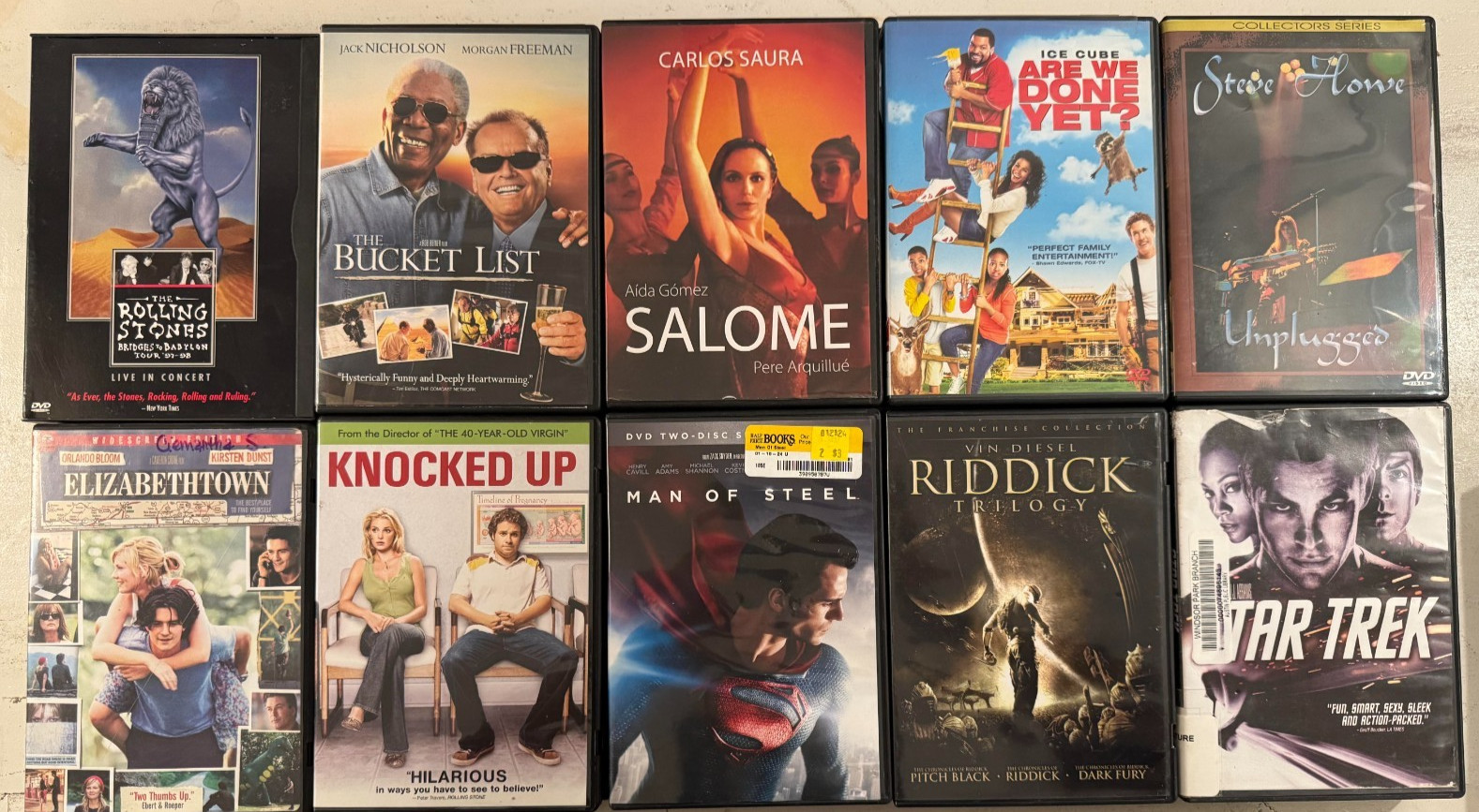 LOT OF 20 DVDS – SEE PICTURES FOR TITLES – LOT #D103