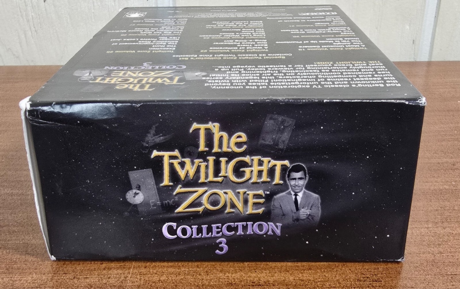 The Twilight Zone Collection 3 DVD 2002 Fantasy Horror TV Rod Serling 9-Discs