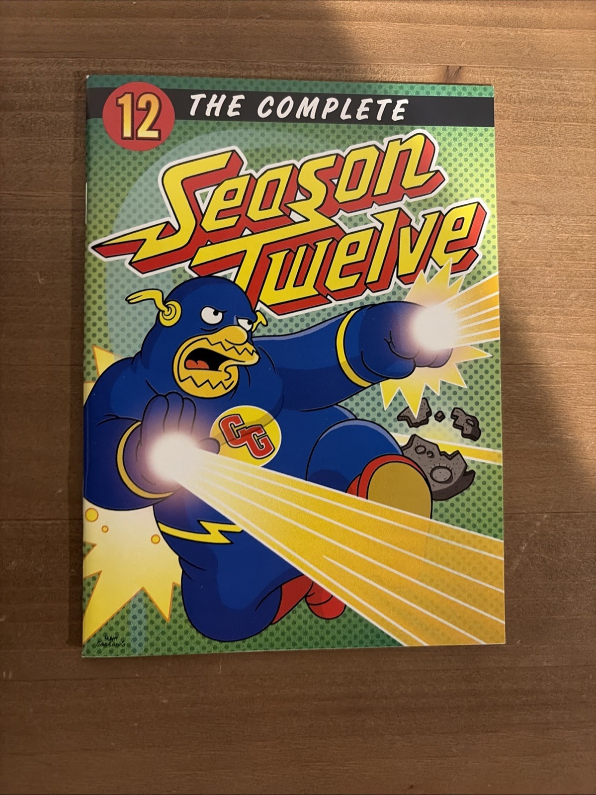 The Simpsons: The Twelfth Season Season 12 DVD Box Set Cardboard Sleeve