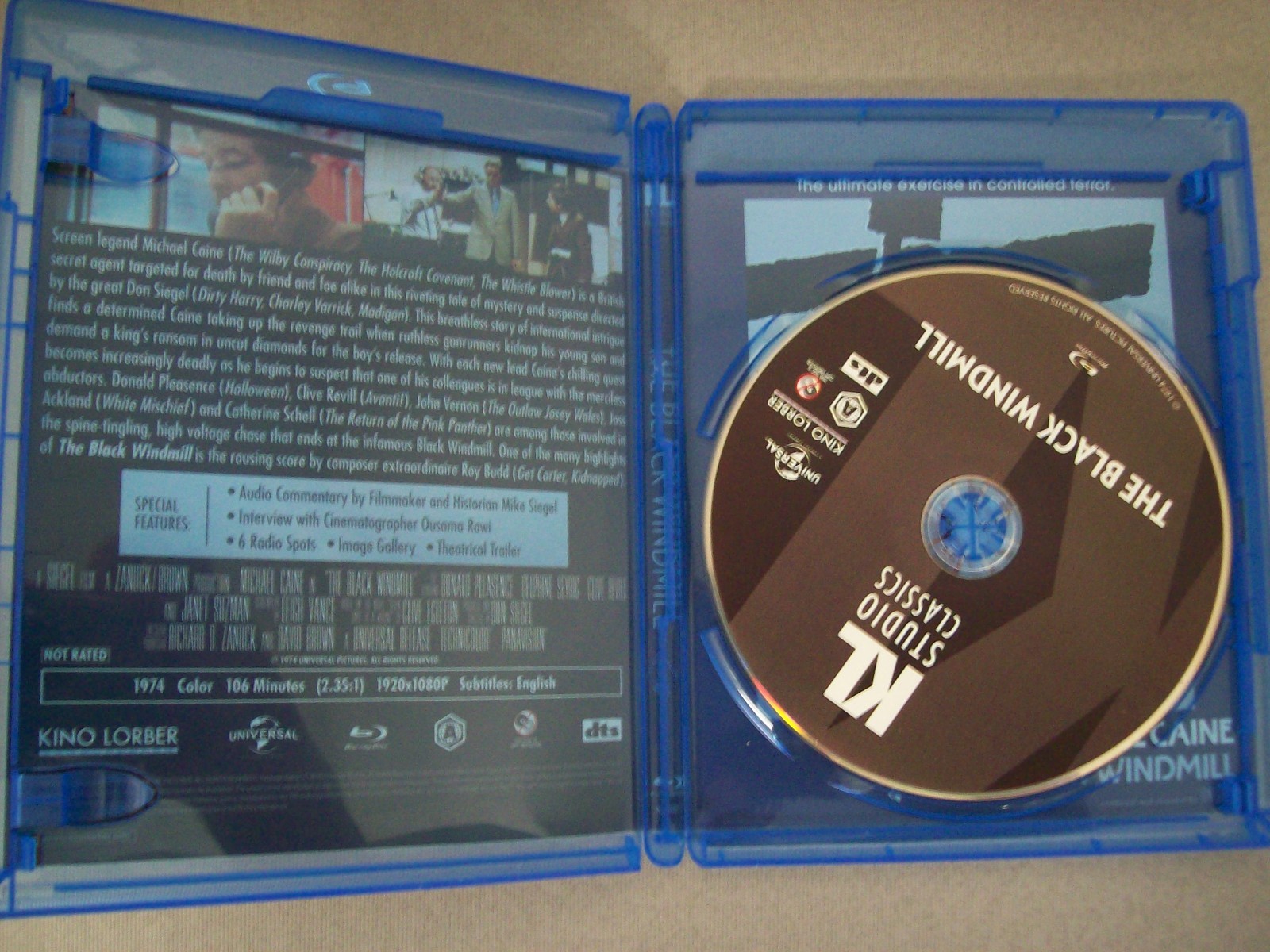 The Black Windmill (Blu-ray, 1974) Michael Caine
