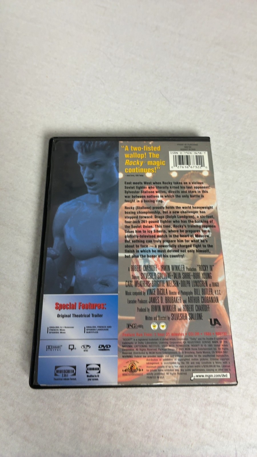 Rocky IV DVD Sylvester Stallone Sylvester Stallone **Save up to 45%**