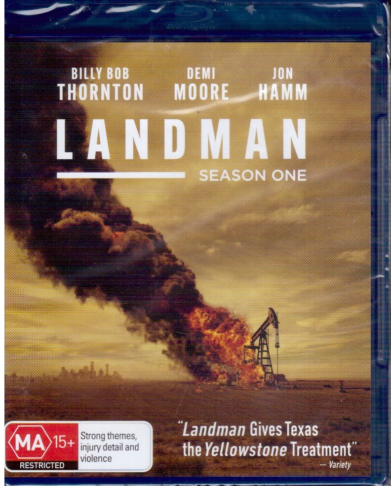 Landman Season 1 One Blu-ray NEW Region A B C Demi Moore