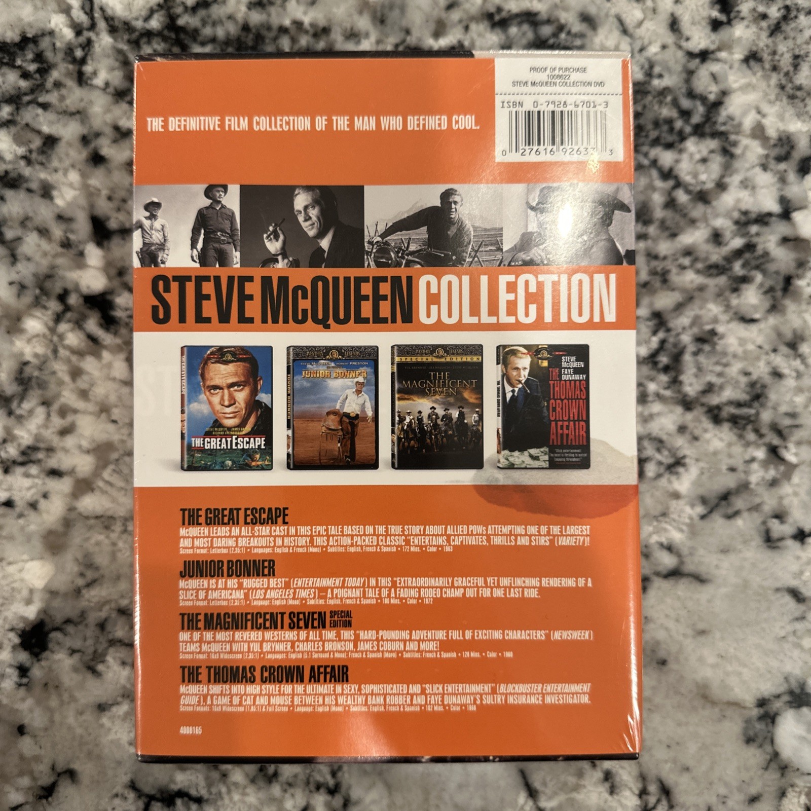 The Steve McQueen Collection (Gift Set) (4 Discs)