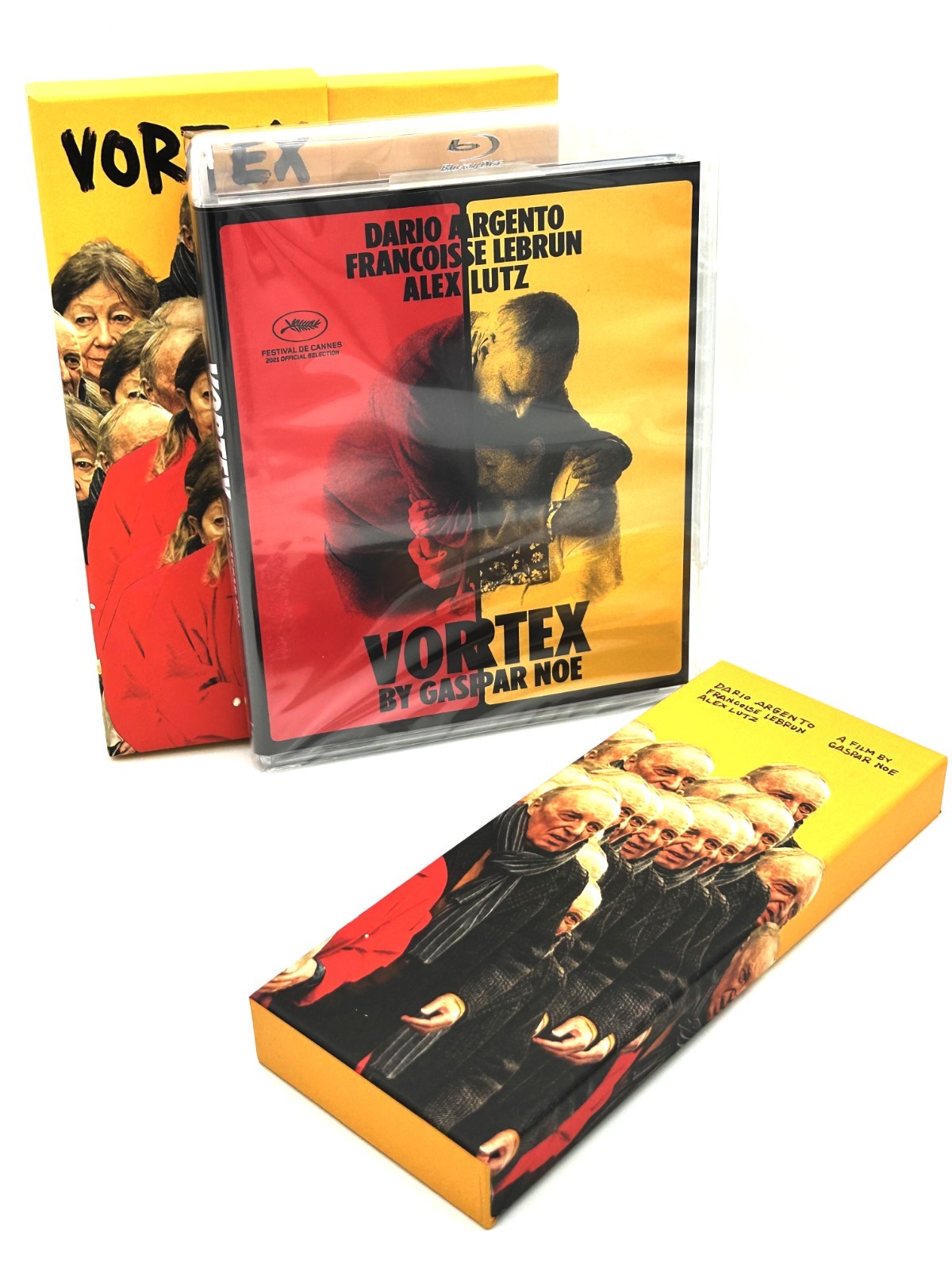 Vortex 2021 Blu-ray OOP Slipcover Split Case Utopia Vinegar Syndrome New Sealed!