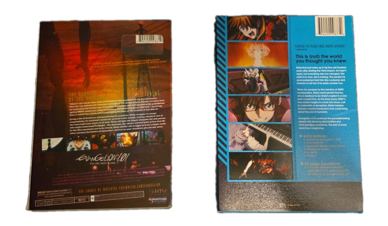 ☆Evangelion: 1.01 You Are (Not) Alone & Evangelion: 3.33 You Can (Not) Redo DVD