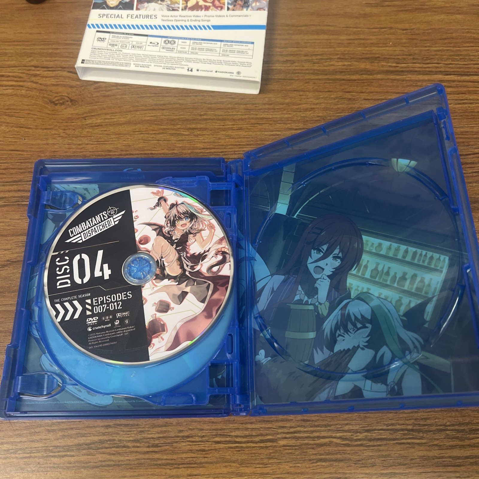 Combatants Will Be Dispatched! The Complete Season Blu-ray + DVD