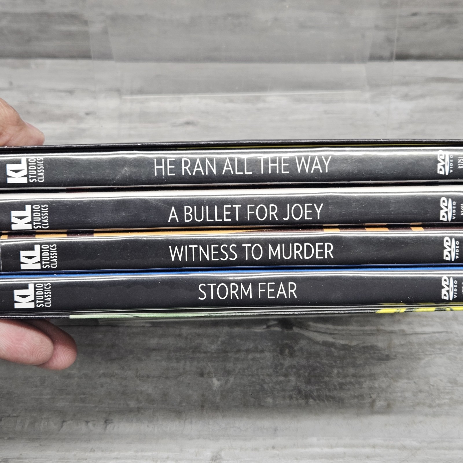 Film Noir: The Dark Side of Cinema Four-Disc Set DVD KL Studio Classics