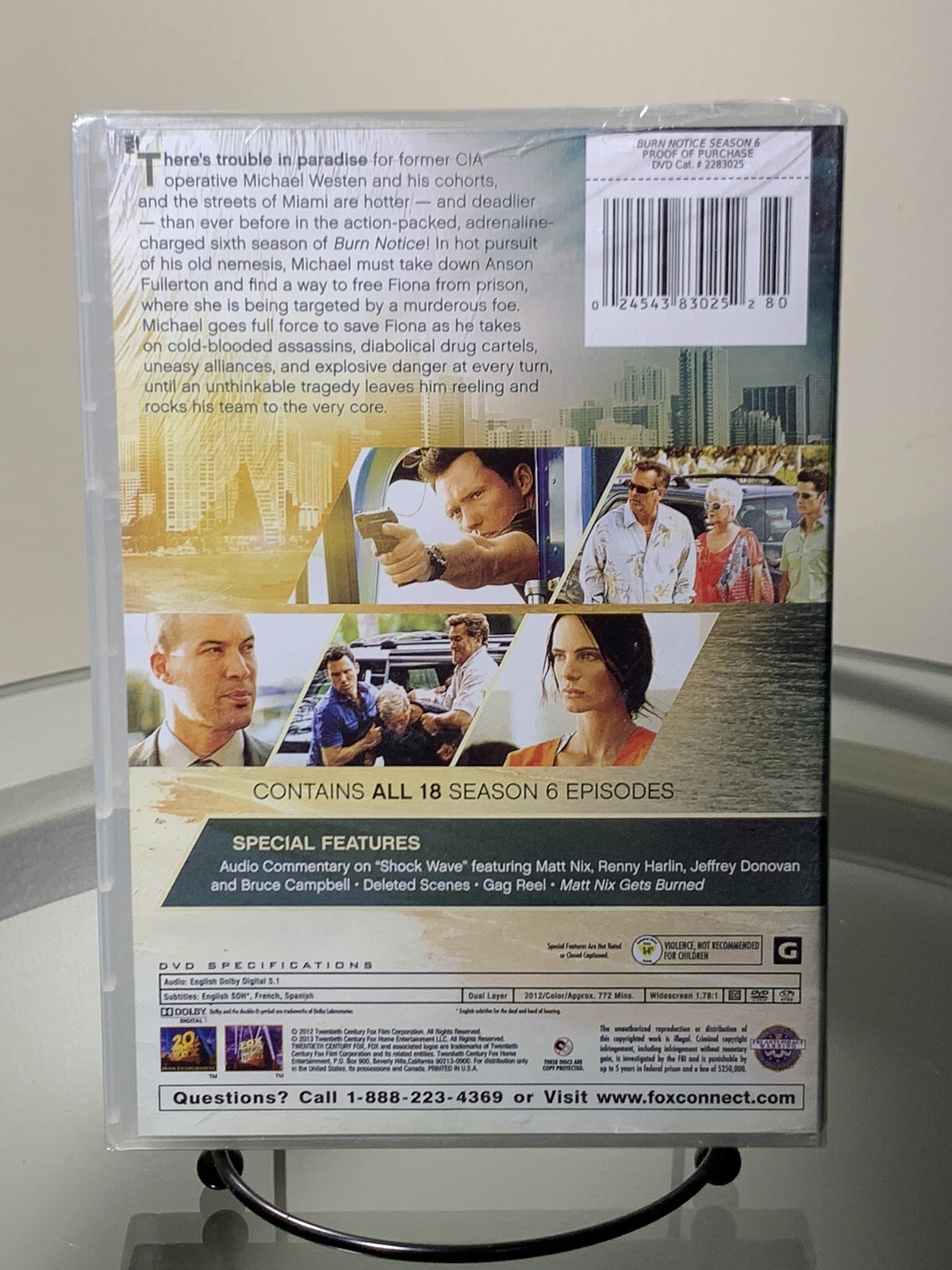 Burn Notice Complete Seasons 2, 3 and 6 DVD TV Series Show Brand New!!