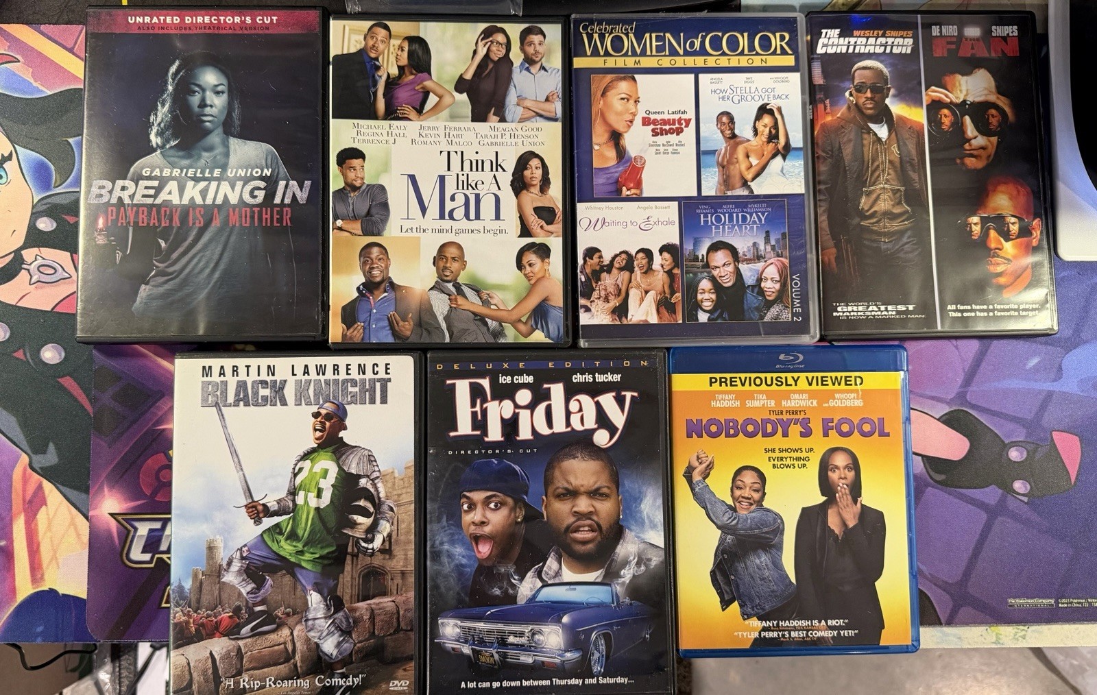 DVD lot Of 6 (African American focused collection of comedies and dramas)