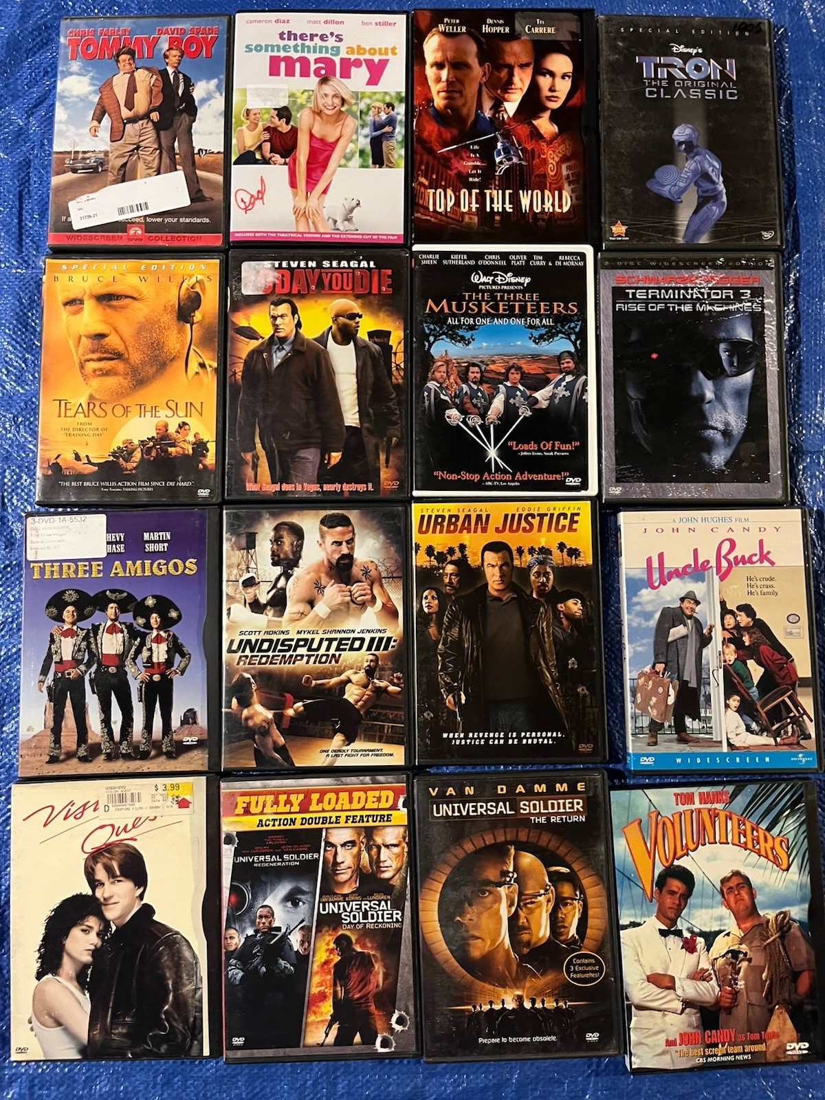 #11.5 Action Comedy 80’s 90’s DVD LOT PICK & CHOOSE $5 Flat Combined Shipping