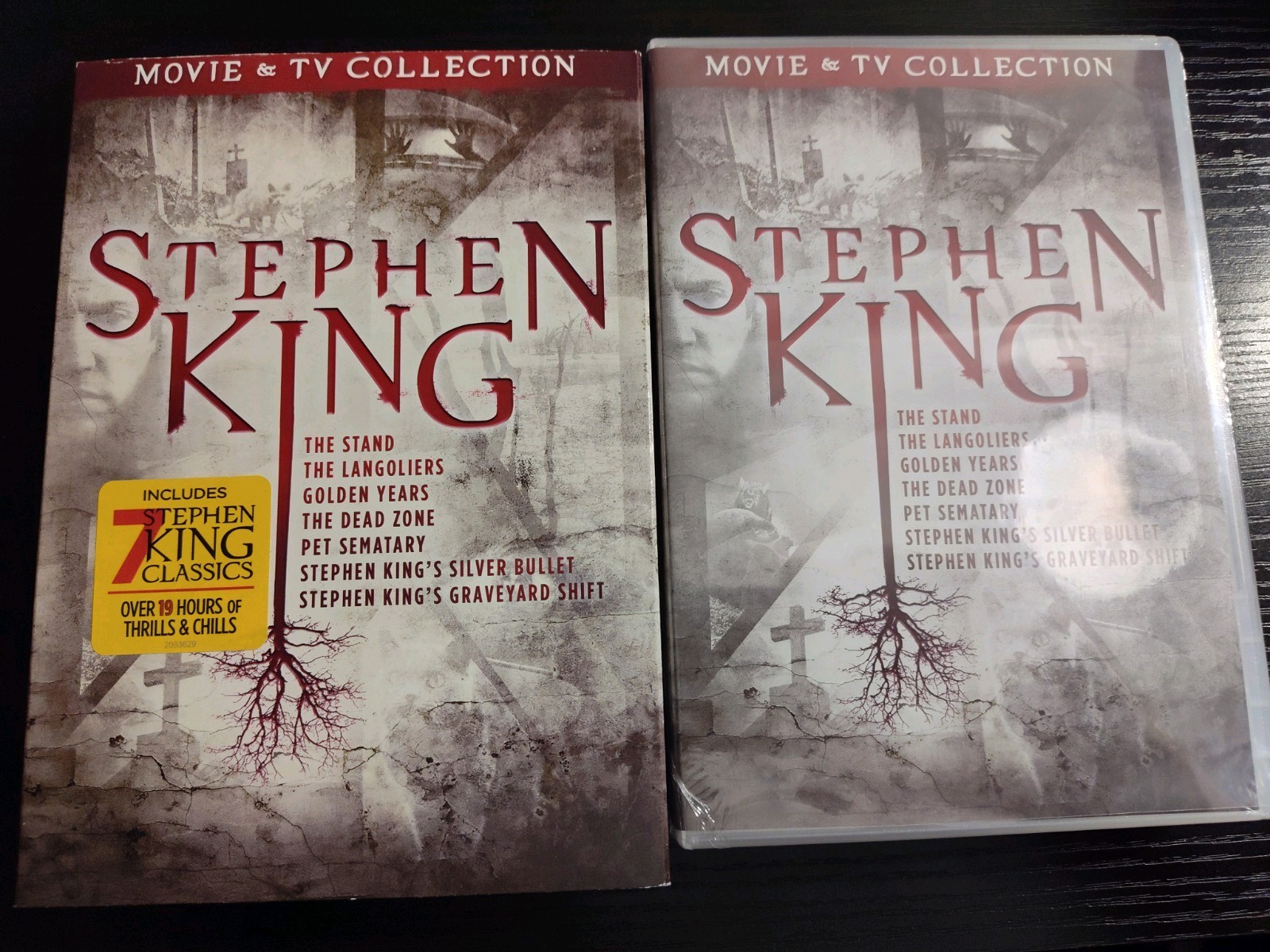 Stephen King Box Set DVD 7 Classics *NEW, SEALED w/ slipcover”
