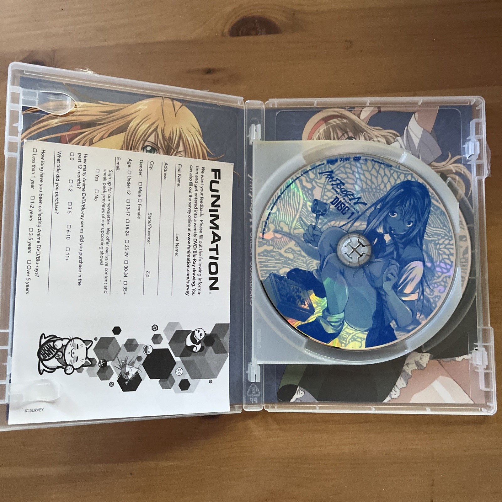IKKI TOUSEN GREAT GUARDIANS DVD Anime Excellent!
