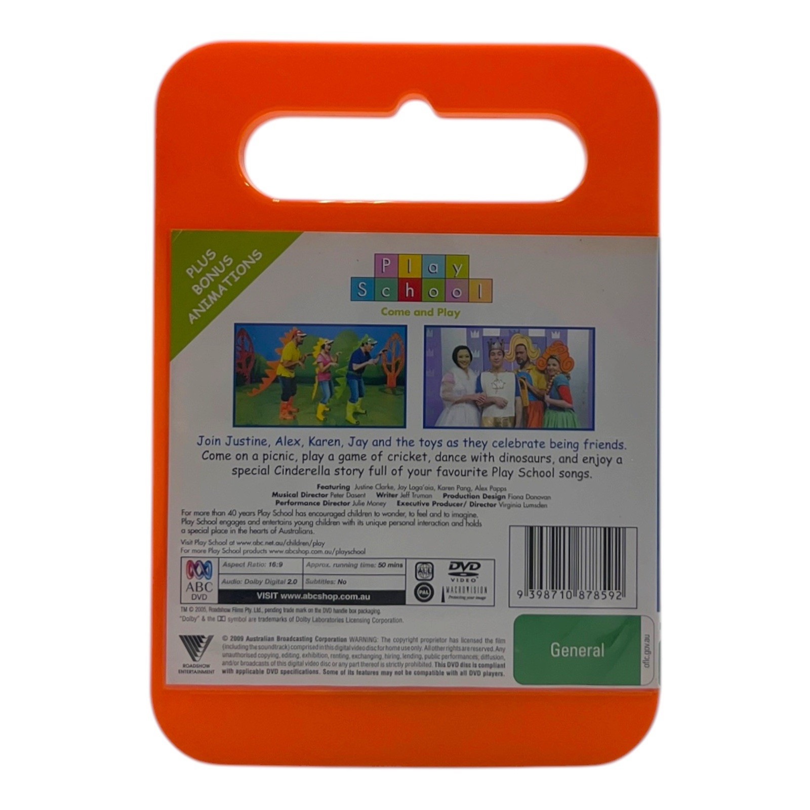 Play School Australia 9x DVD Bundle [ABC Kids, Come & Play] – Region 4, PAL