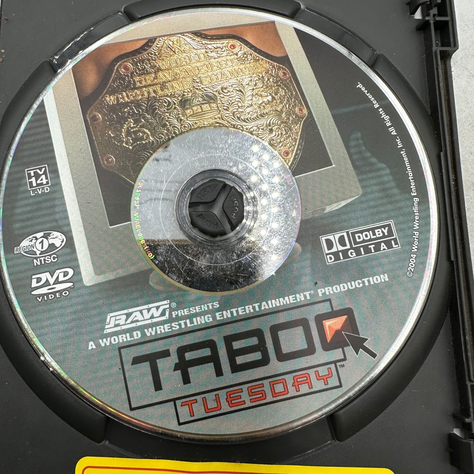 WWE Taboo Tuesday 2004 Rated TV14 A World Wrestling Entertainment Production DVD