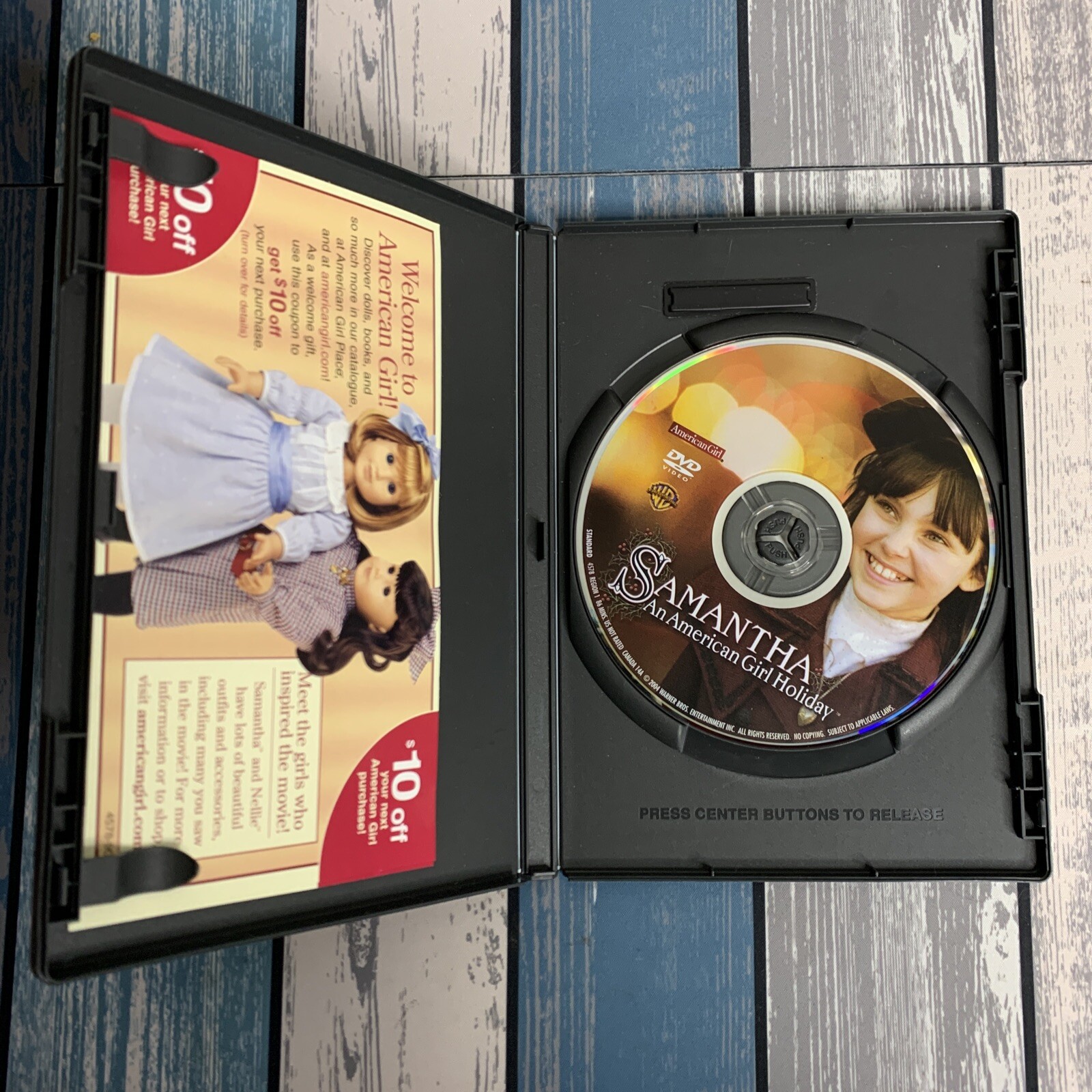 Samantha – An American Girl Holiday – DVD – VERY GOOD – COMPLETE