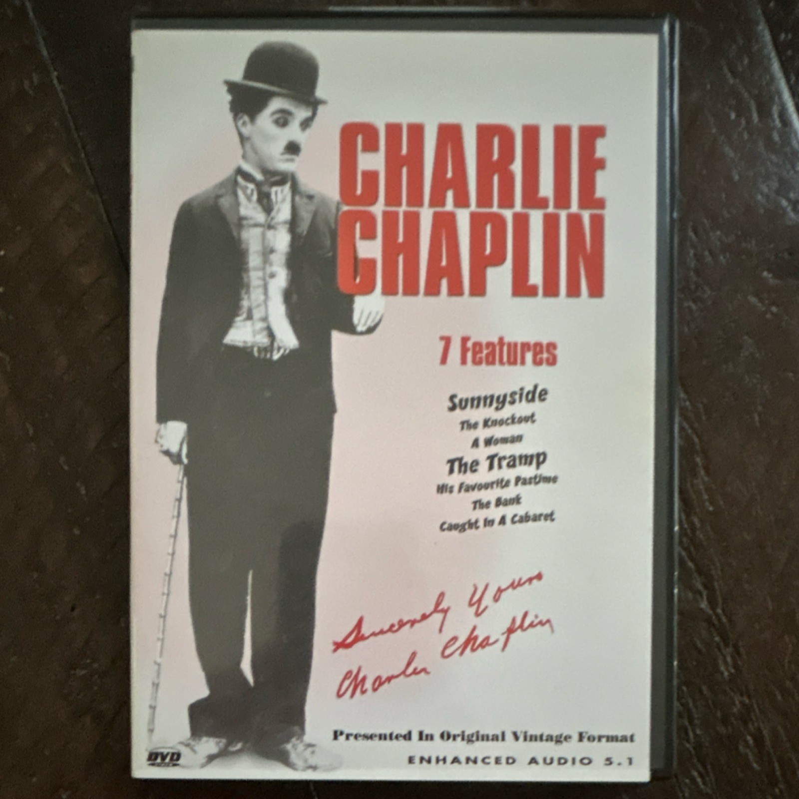 Platinum Charlie Chaplin 8 DVD Box Set Over 18 Hours Digitally Enhanced Audio