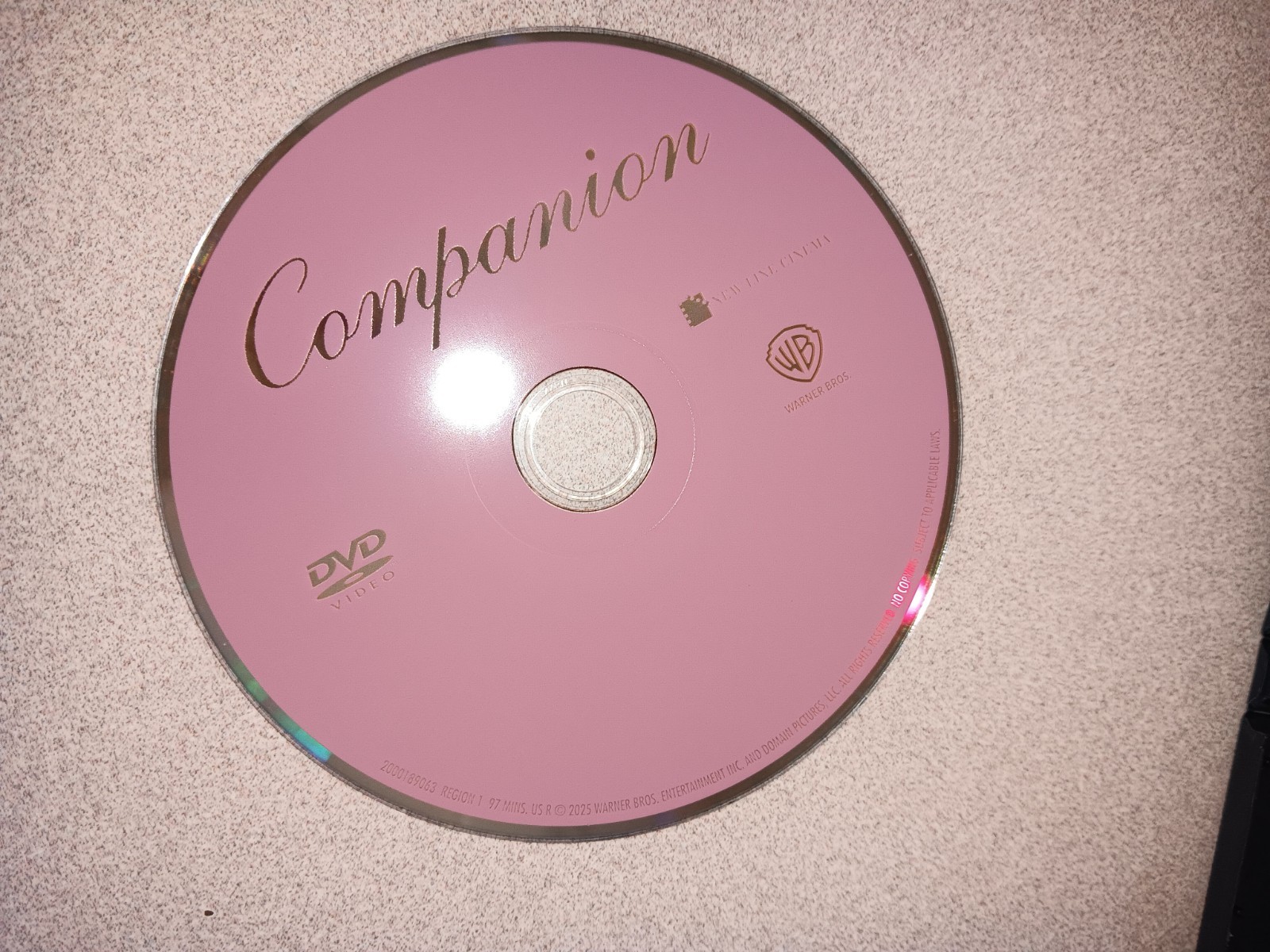 Companion DVD Used