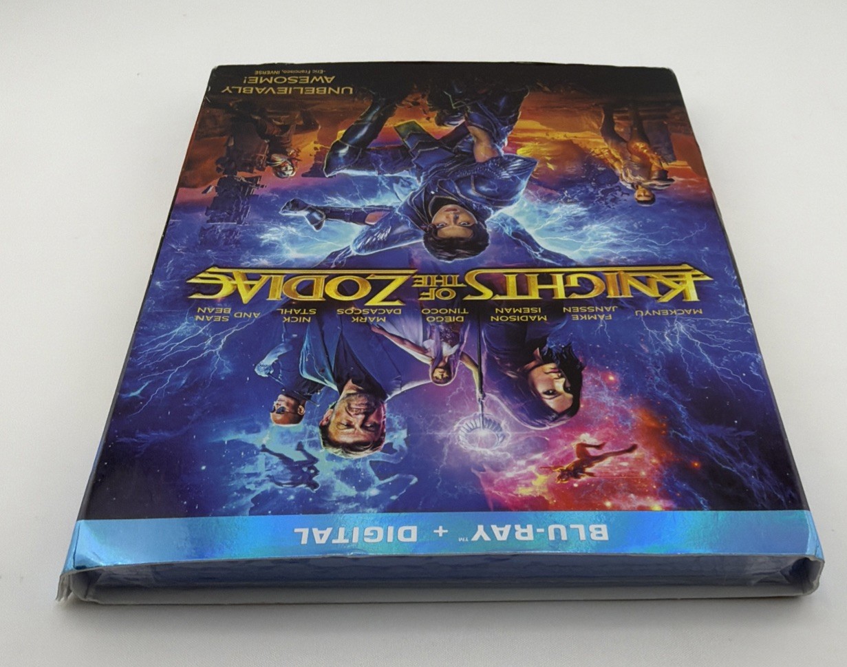 Knights of the Zodiac Blu-ray 2023 Live Action Anime Movie.