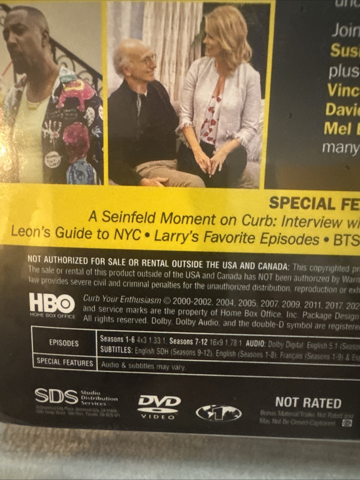 Curb Your Enthusiasm: the Complete Series (DVD) New Sealed HBO Series