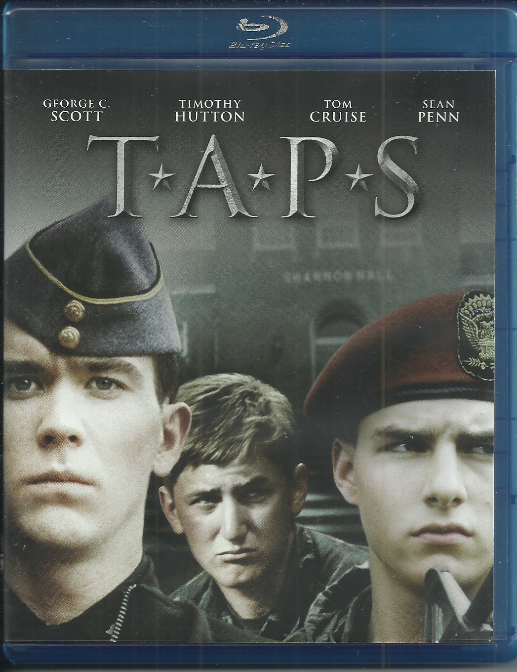 TAPS (Blu-ray, 2010) George C Scott Tom Cruise Sean Penn Timothy Hutton OOP