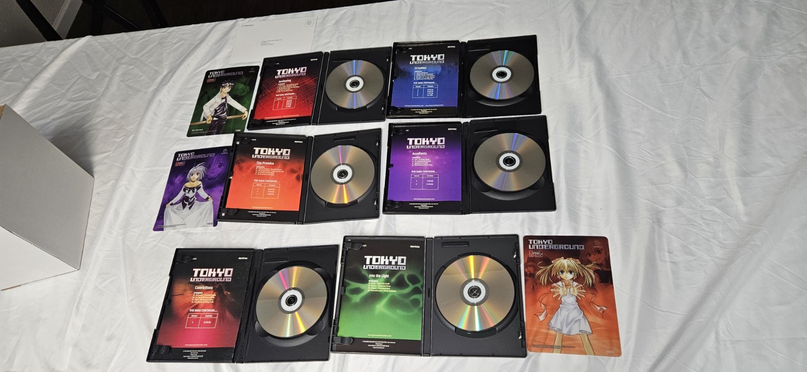 Tokyo Underground Complete Series DVD Box Set Vol 1-6 Geneon Studio Pierrot
