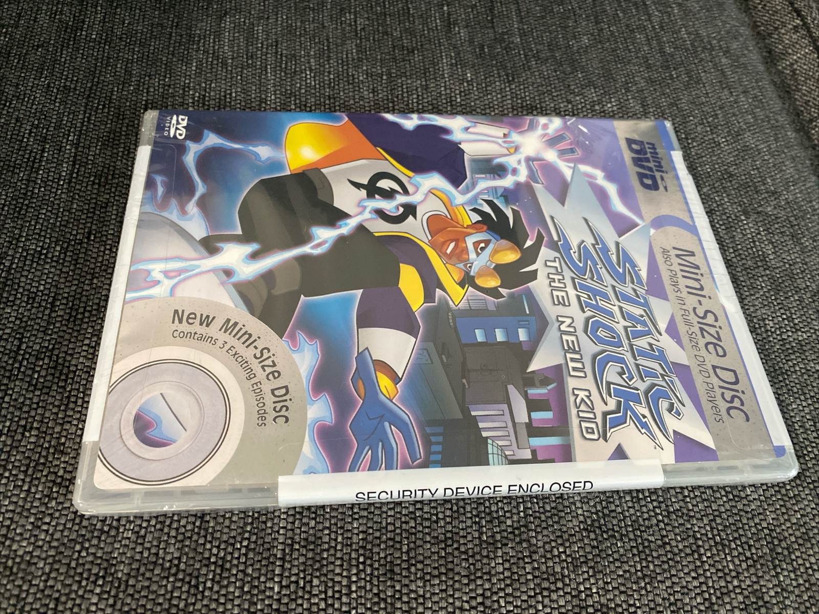 DC Comics Warner Bros Static Shock: The New Kid (Mini-DVD, 2005) NEW SEALED