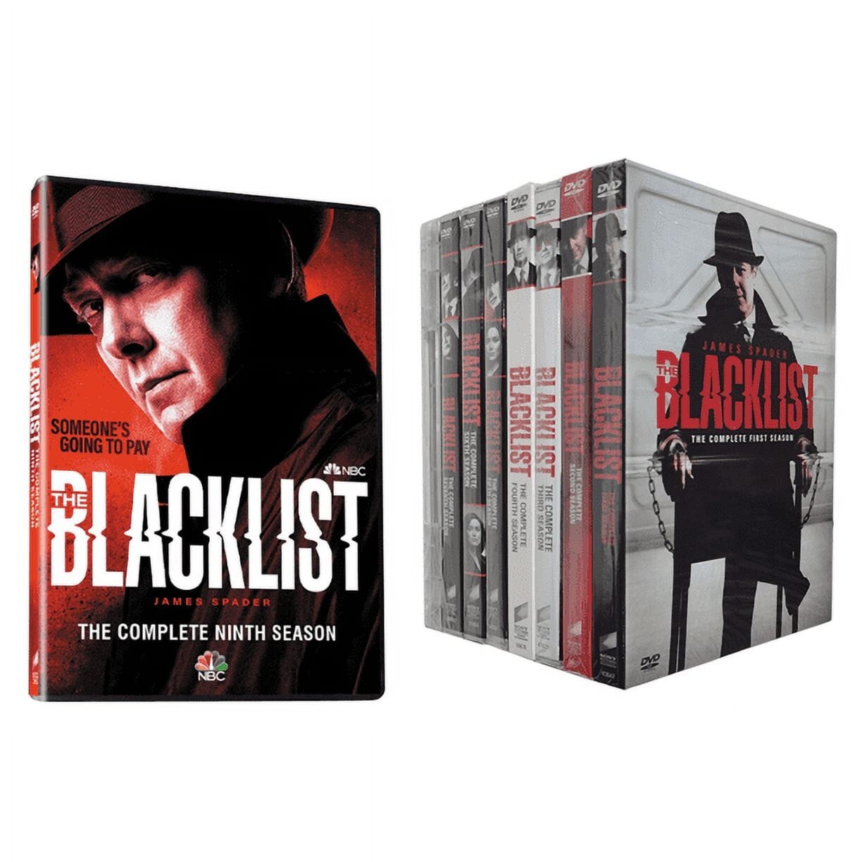 Blacklist Seasons 1-10 DVD Box Set – Complete Series Collection NEW Free ship