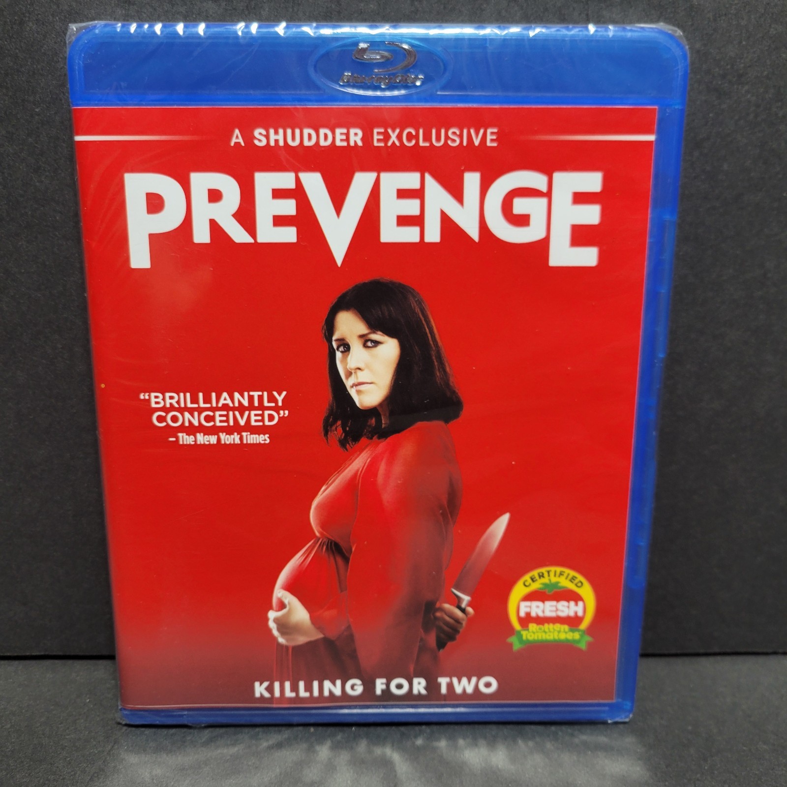 Prevenge (Blu-ray 2016) Shudder, Alice Lowe, Dark Humor Horror – NEW & SEALED