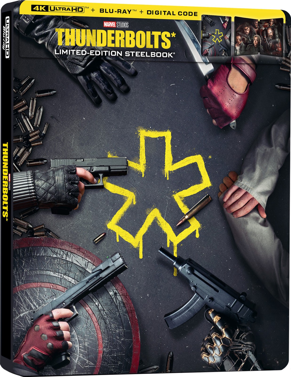 Steelbook Thunderbolts (4K UHD / Blu-ray + Digital) NEW