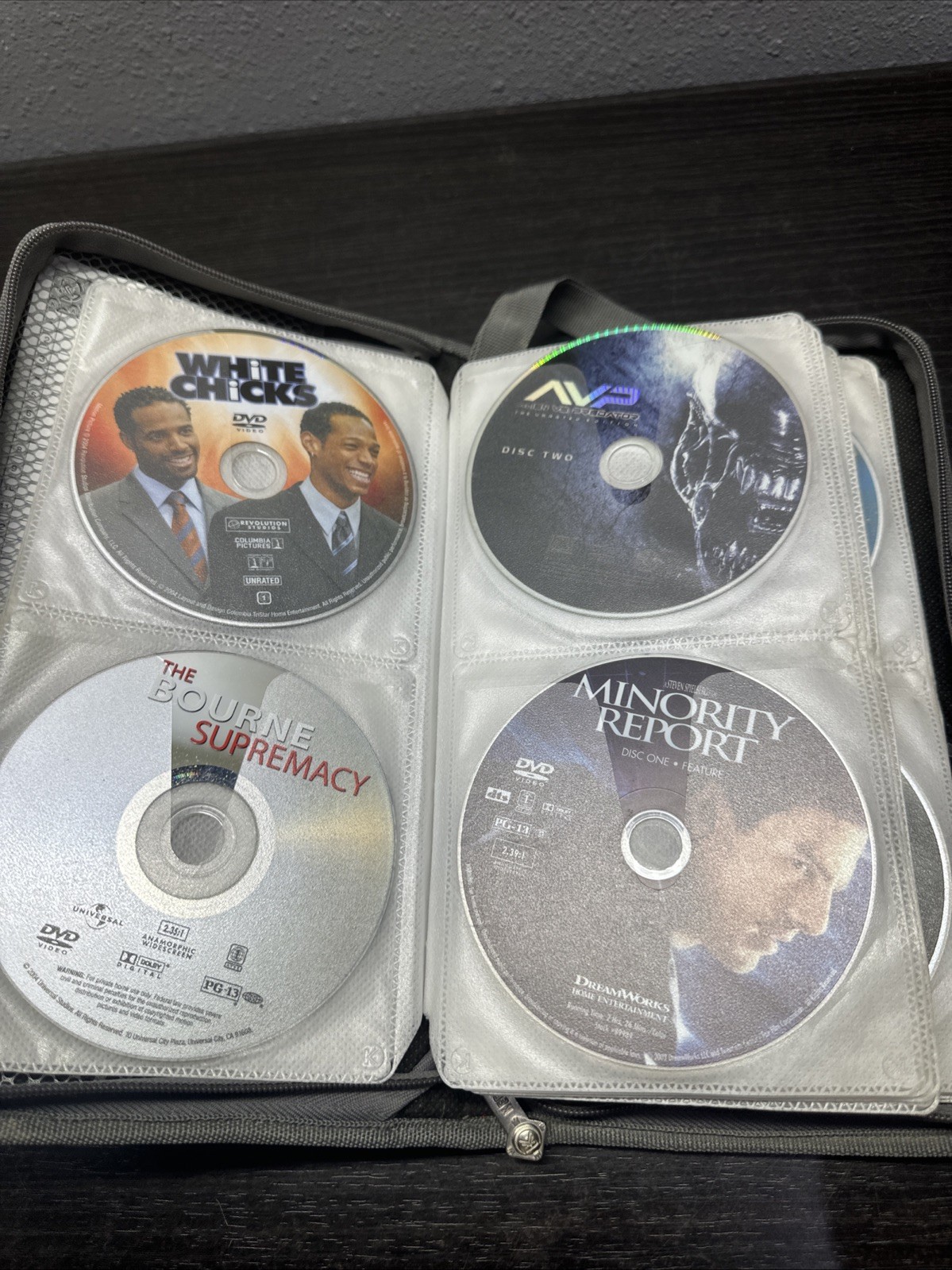DVD Lot Assorted 53 DVD’s With Case, Case Holds 80