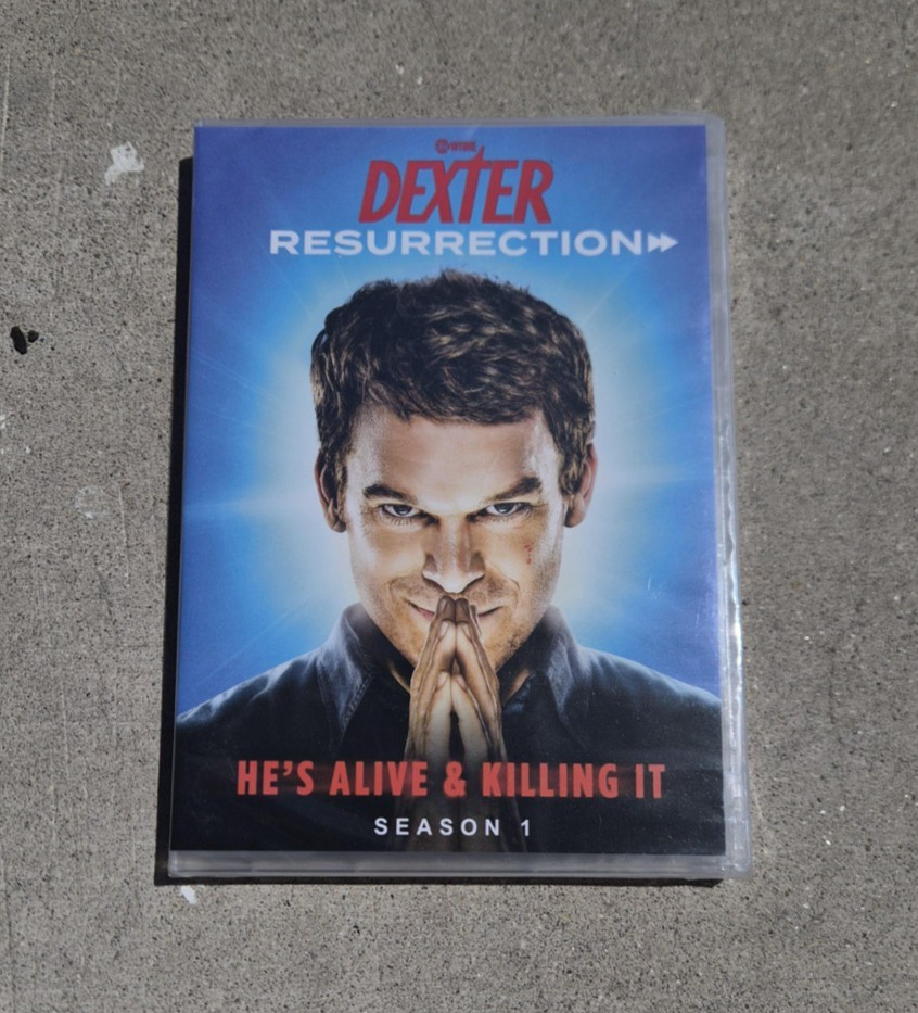Dexter : Resurrection Season 1 DVD ( 3-Disc Box Set 2026) First BRAND NEW