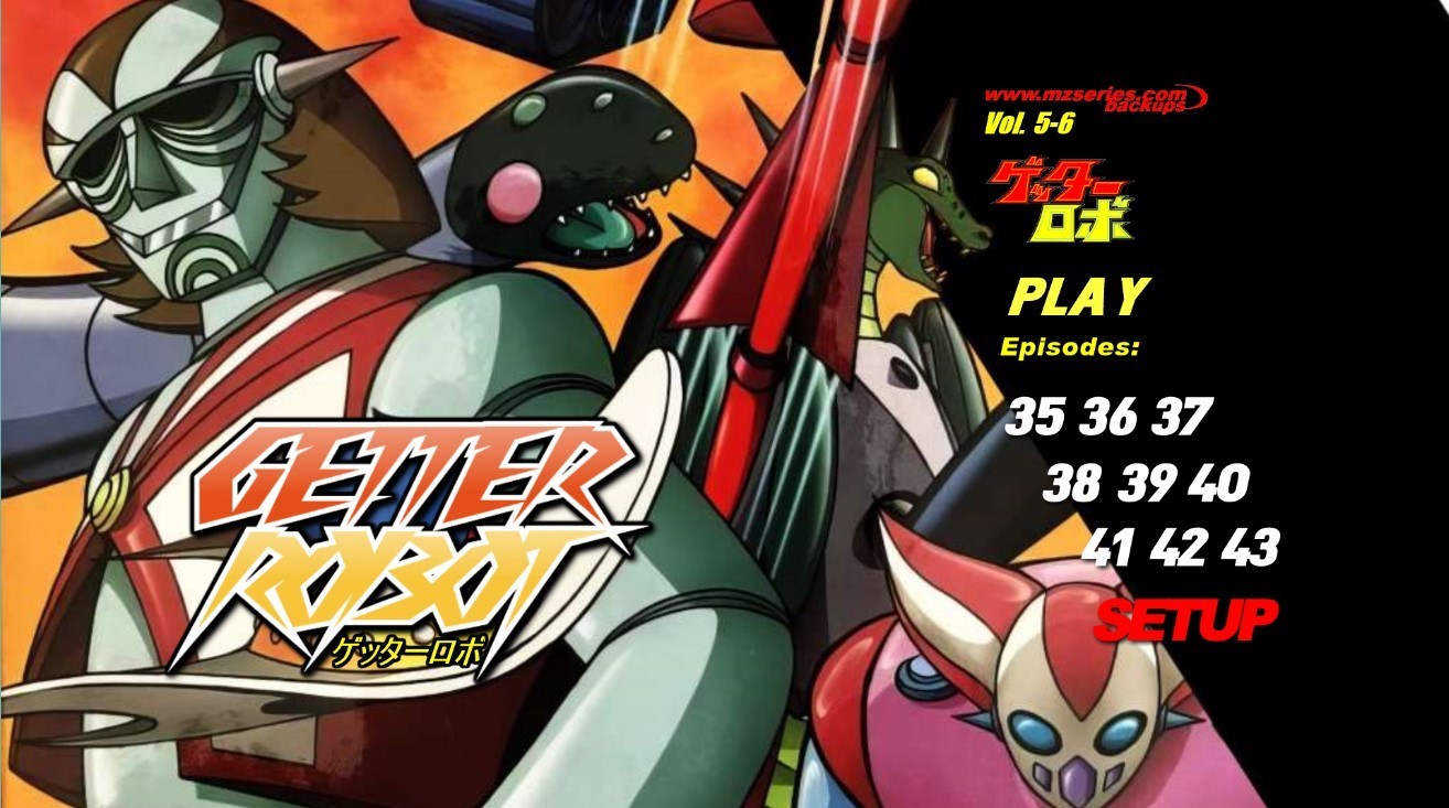 GETTER ROBO audio Japanese with English & Spanish subtitles 1080 4.3 AI