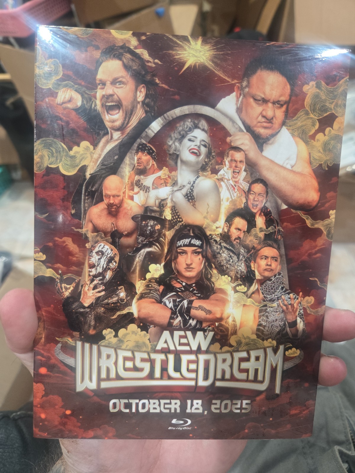 AEW Wrestledream 2025 BLU-RAY Brand New Sealed , (October 18th 2025) ALL ELITE