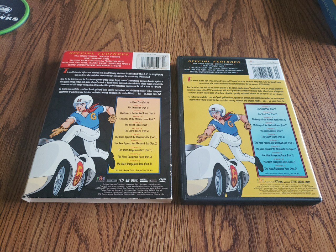 Speed Racer – Collectors Edition DVD, 2003 With 11 Episodes And 300 Minutes