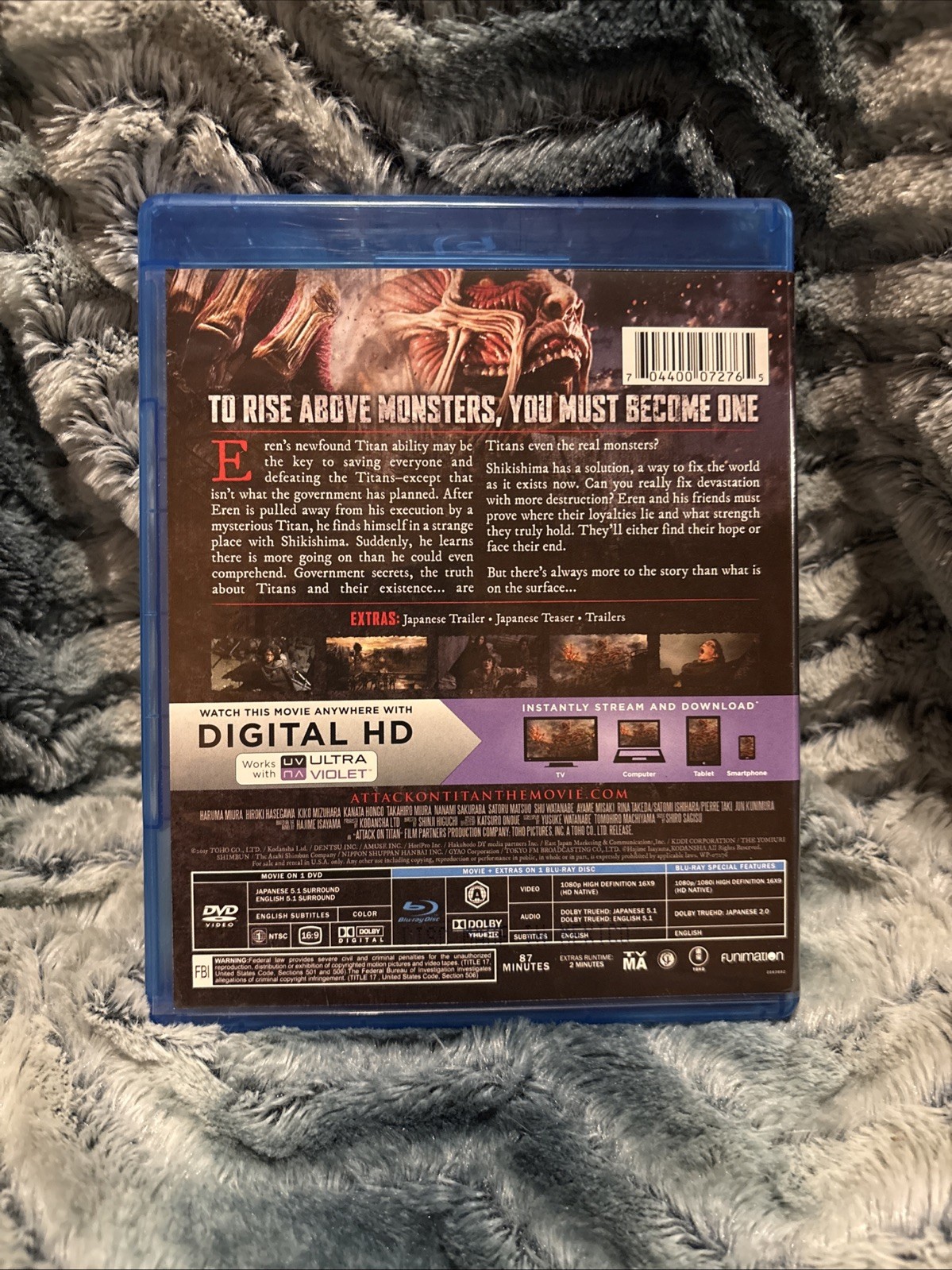 Attack on Titan the Movie: Part 2 (Blu-ray)