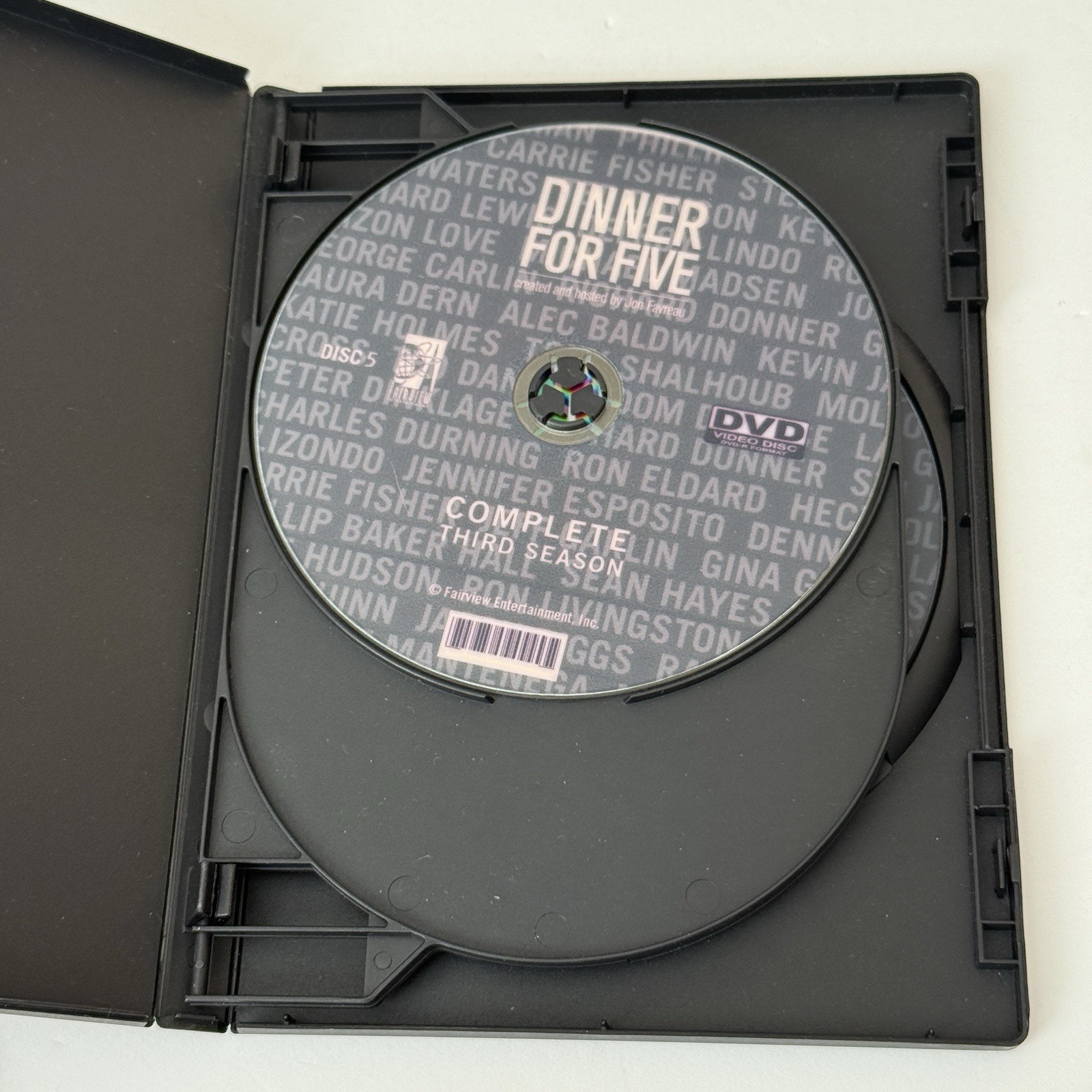 Dinner For Five Season Two 2 Hosted By Jon Favreau RARE & OOP