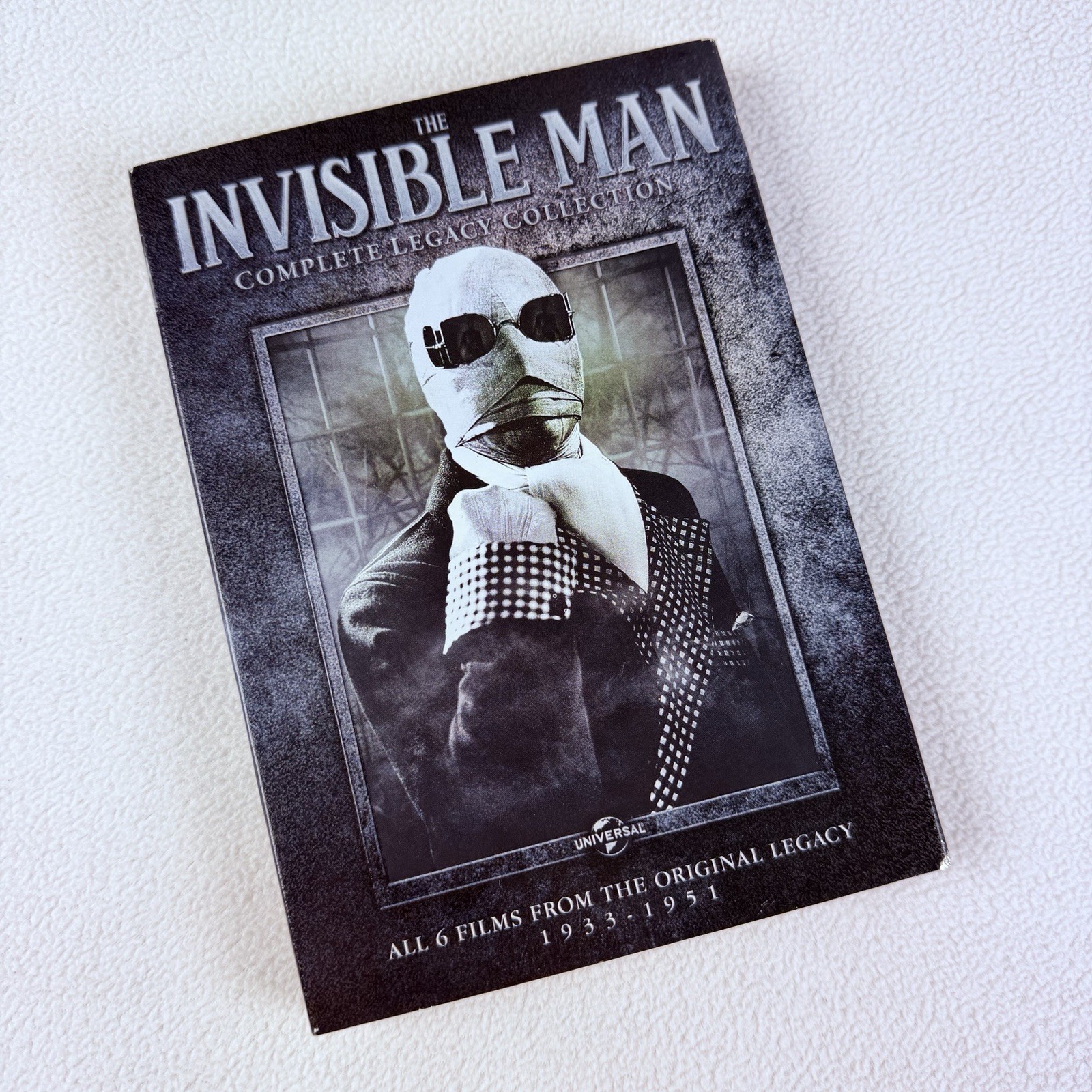 The Invisible Man Complete Legacy Collection DVD with Slipcover 6-Film Set